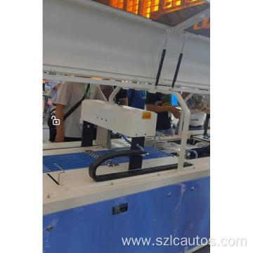 Economic type auto garment folding and bagging machine